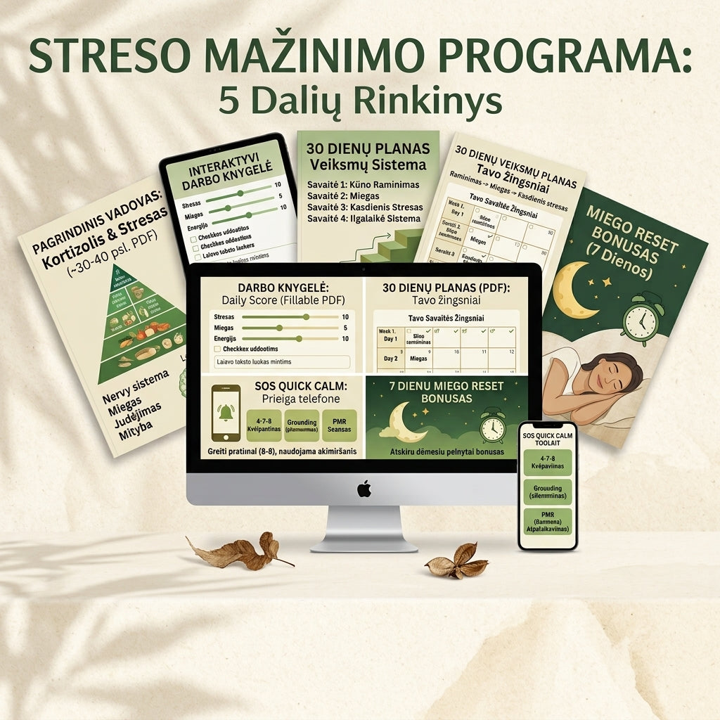 30-Dienų Streso Mažinimo Programa