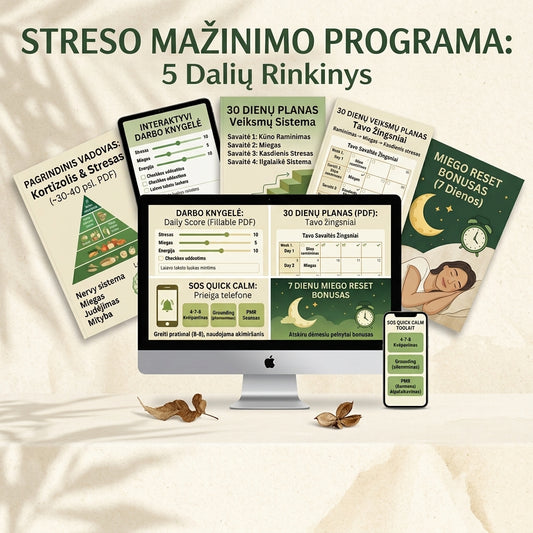 30-Dienų Streso Mažinimo Programa